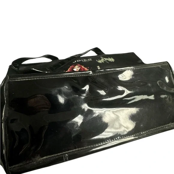 Joico Bella Pilar Nylon and Patent Leather Tote Bag. NWOT. - Picture 3 of 9